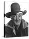 RED RIVER, 1948 directed by HOWARD HAWKS Walter Brennan (b/w photo)-null-Stretched Canvas
