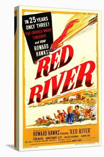 Red River, 1948-null-Stretched Canvas