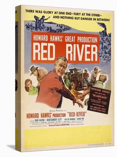 Red River, 1948-null-Stretched Canvas