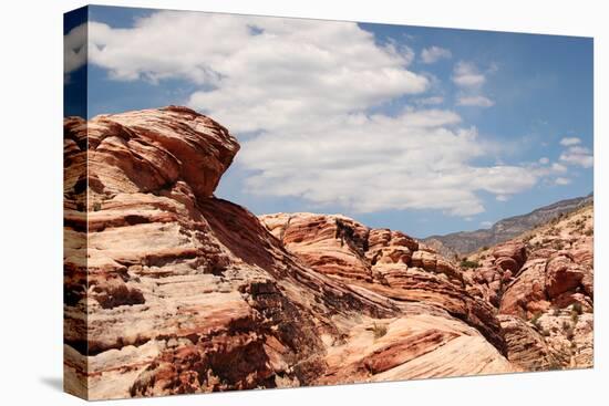 Red Rock Canyon-pink candy-Premier Image Canvas