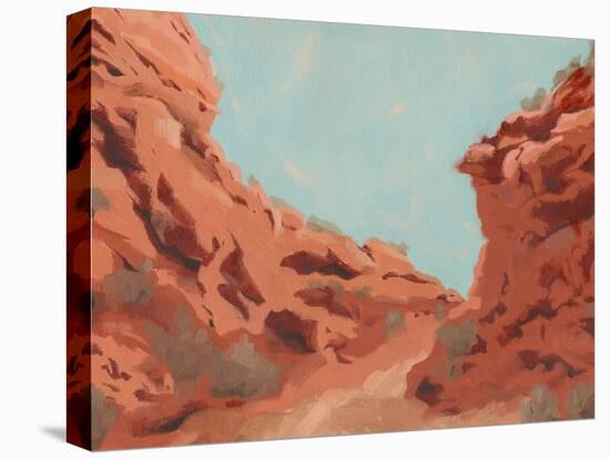 Red Rocks View II-Jacob Green-Stretched Canvas