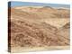 Red Rocky Landscape with Jeep in Distance, Purros Conservancy Wilderness, Kaokoland, Namibia-Kim Walker-Premier Image Canvas