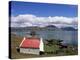 Red Roofed Cottage, Loch Torridon, Wester Ross, Highlands, Scotland, United Kingdom-Neale Clarke-Premier Image Canvas