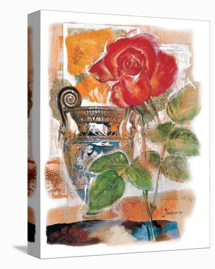 Red Rose-Joadoor-Stretched Canvas