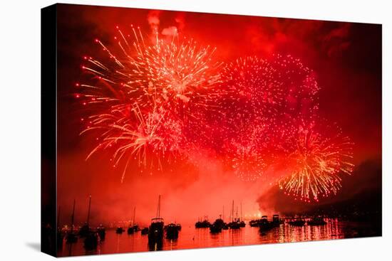 Red Sky at Night-Sharon Wish-Premier Image Canvas