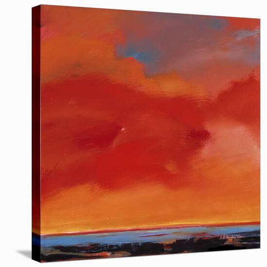 Red Sky-S^ Brooke Anderson-Stretched Canvas