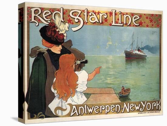 Red Star Line, 1899-Henri Cassiers-Premier Image Canvas