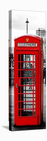 Red Telephone Booths - London - UK - England - United Kingdom - Europe - Door Poster-Philippe Hugonnard-Premier Image Canvas