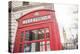 Red Telephone Box and Big Ben (Elizabeth Tower), Houses of Parliament, Westminster, London, England-Matthew Williams-Ellis-Premier Image Canvas