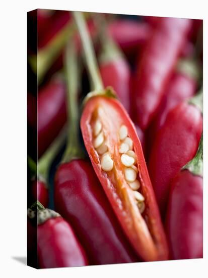 Red Thai Chillies-Greg Elms-Premier Image Canvas