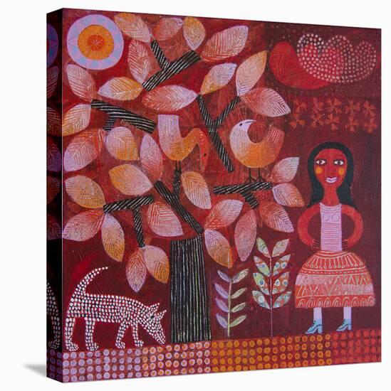Red Tree-Hilke Macintyre-Premier Image Canvas