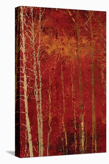 Red Trees-Sokol Hohne-Stretched Canvas