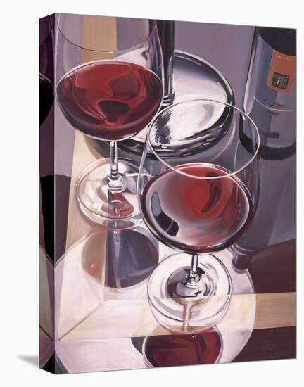 Red Wine in Venice-Paul Kenton-Stretched Canvas