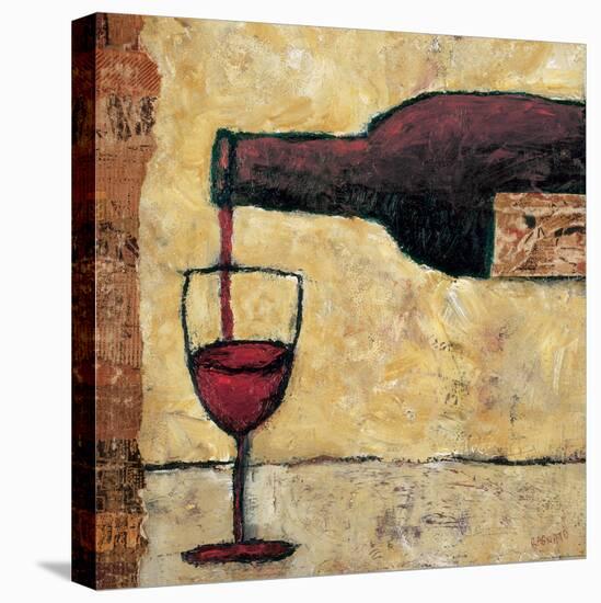 Red Wine-Bagnato Judi-Stretched Canvas