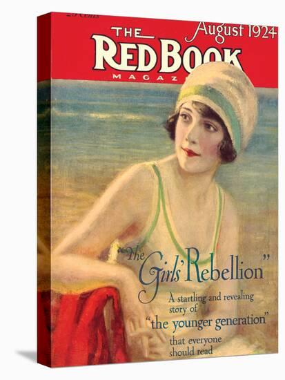 Redbook, August 1924-null-Stretched Canvas