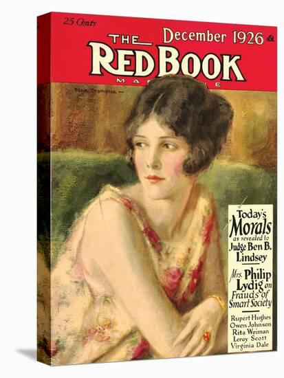 Redbook, December 1926-null-Stretched Canvas