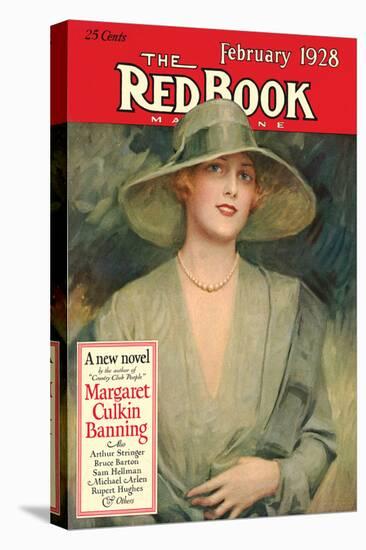 Redbook, February 1928-null-Stretched Canvas