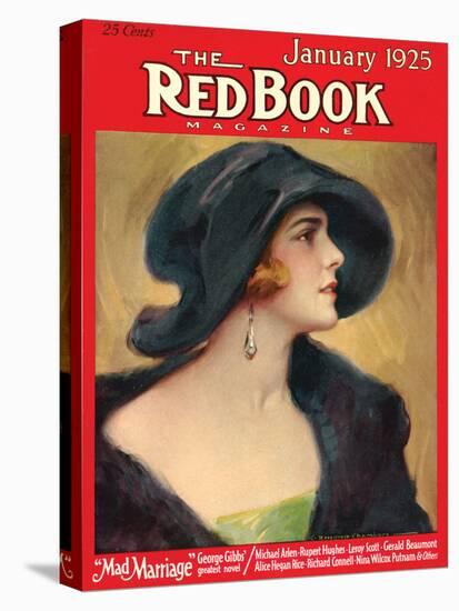 Redbook, January 1925-null-Stretched Canvas