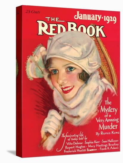 Redbook, January 1929-null-Stretched Canvas