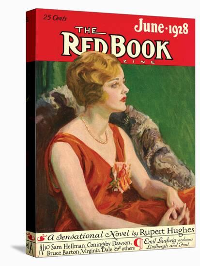 Redbook, June 1928-null-Stretched Canvas