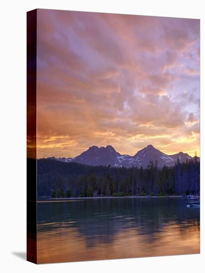 Redfish Lake, Sawtooth National Recreation Area, Idaho, USA-Jamie & Judy Wild-Premier Image Canvas