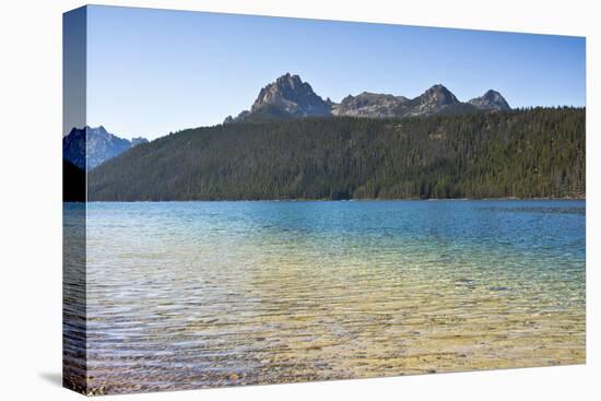 Redfish Lake, Stanley, Sawtooth Mountains, Sawtooth NF, Idaho, USA-Michel Hersen-Premier Image Canvas