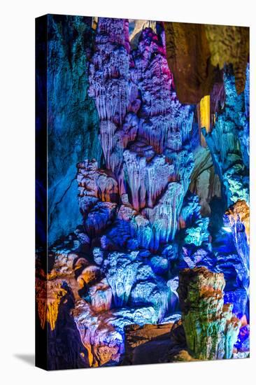 Reed Flute Cave Guilin, China-Michael DeFreitas-Premier Image Canvas