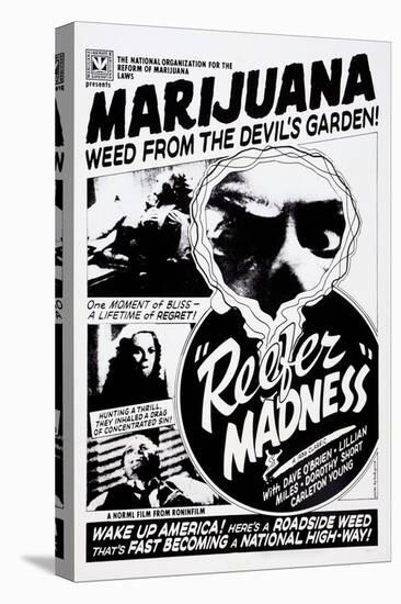 Reefer Madness, Dorothy Short, Kenneth Craig, 1936-null-Stretched Canvas