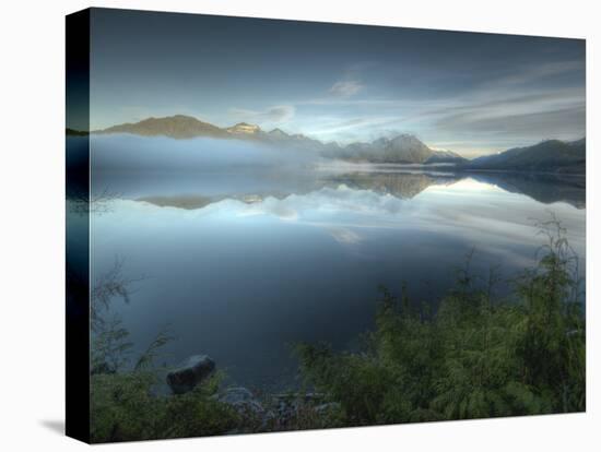 Reflection at Kennedy Lake Near the West Coast of Vancouver Island-Kyle Hammons-Premier Image Canvas