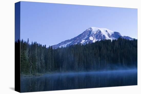 Reflection Lake, Mt. Rainier National Park, WA-Justin Bailie-Premier Image Canvas