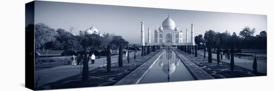 Reflection of a Mausoleum on Water, Taj Mahal, Agra, Uttar Pradesh, India-null-Premier Image Canvas