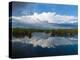 Reflection of Clouds on Water, Everglades National Park, Florida, USA-null-Premier Image Canvas