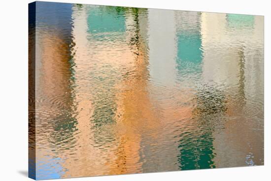 Reflection on the Iowa River No. 2-Ulpi Gonzalez-Stretched Canvas