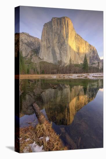 Reflections at El Capitan, Yosemite-Vincent James-Premier Image Canvas