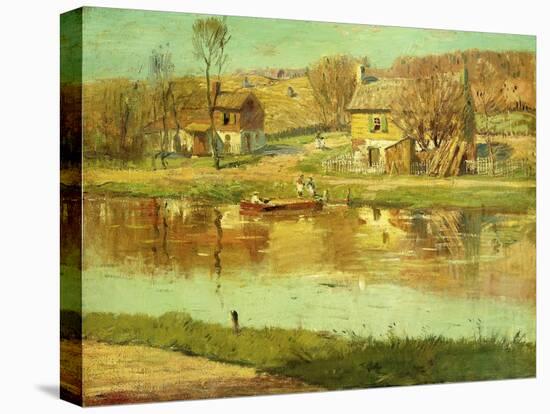 Reflections in the Water, C.1895-1919-Willard Leroy Metcalf-Premier Image Canvas