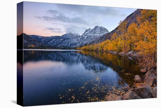 Reflections of Autumn Past, Silver Lake, Mammoth Lakes California-Vincent James-Premier Image Canvas