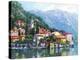 Reflections of Lake Como-Howard Behrens-Stretched Canvas