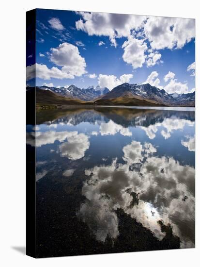 Reflections of Mt. Tuni Condoriri in the Cordillera Real, Bolivi-Sergio Ballivian-Premier Image Canvas