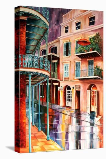 Reflections on St. Peter Street-Diane Millsap-Stretched Canvas