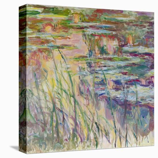 Reflections on the Water, 1917-Claude Monet-Premier Image Canvas