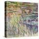 Reflections on the Water, 1917-Claude Monet-Premier Image Canvas