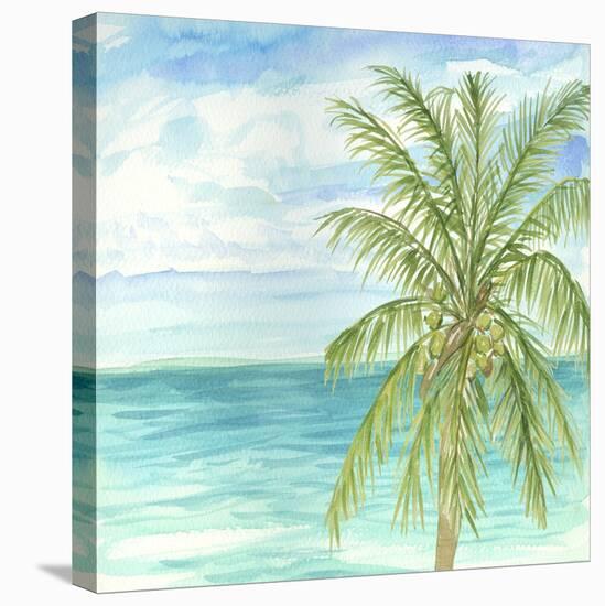 Refreshing Coastal Breeze II-Nicholas Biscardi-Stretched Canvas