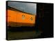 Refrigerated Box Car with the Union Pacific Railroad Logo and Southern Pacific Line-Walker Evans-Premier Image Canvas