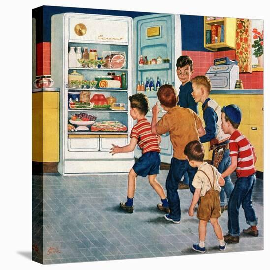 "Refrigerator Raid", February 19, 1955-Amos Sewell-Premier Image Canvas