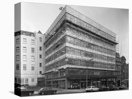 Refurbishment of a Building, Sheffield City Centre, South Yorkshire, 1967-Michael Walters-Premier Image Canvas