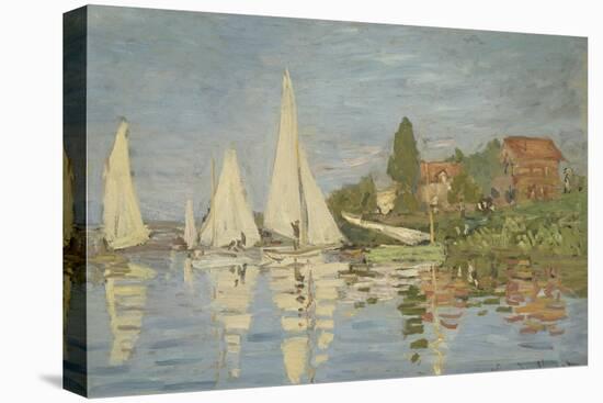 Régates à Argenteuil-Claude Monet-Premier Image Canvas