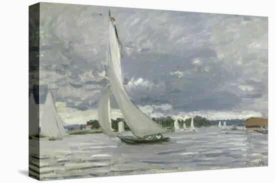 Regatta at Argenteuil, 1872-Claude Monet-Premier Image Canvas