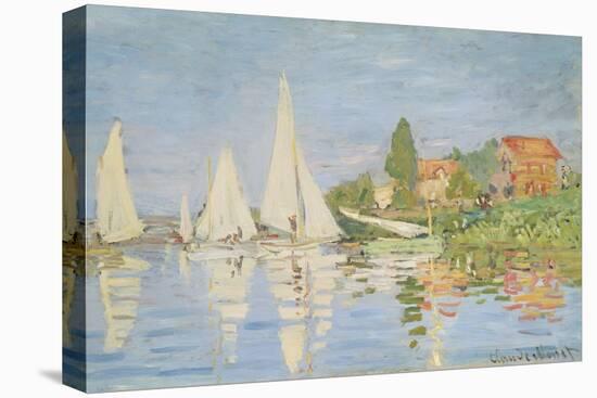Regatta at Argenteuil, C. 1872-Claude Monet-Premier Image Canvas