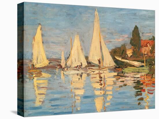 Regatta at Argenteuil-Claude Monet-Premier Image Canvas