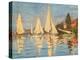 Regatta at Argenteuil-Claude Monet-Premier Image Canvas